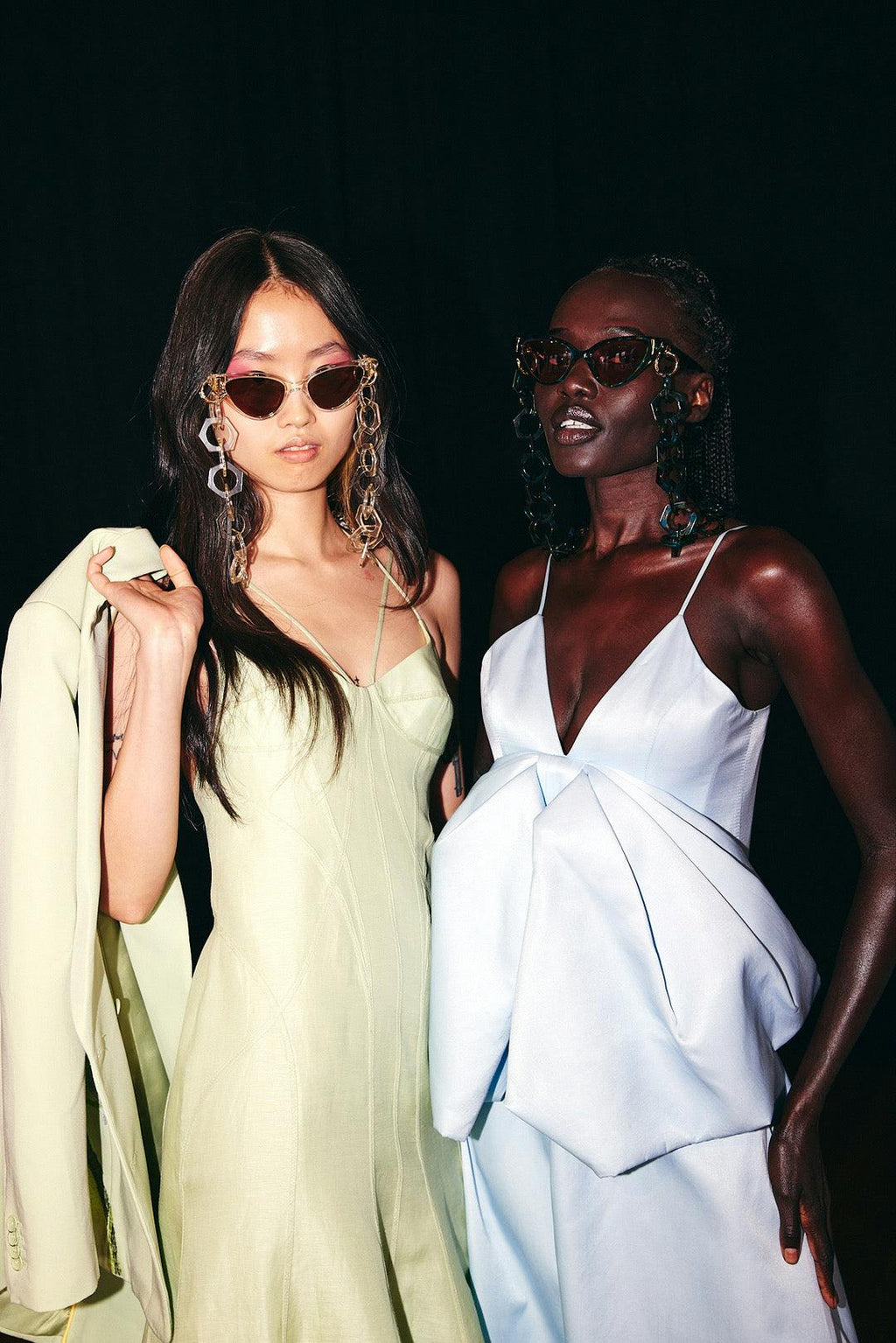 The Astral Plane – Galaxy Cat-Eye Sunglasses | Pink Polarised Lenses