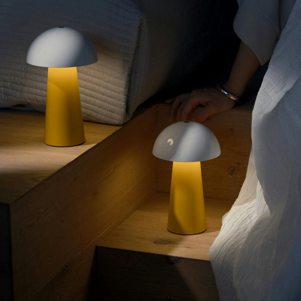 Kreafunk Bello Lamp, Portable And Rechargeable - Mango Burst
