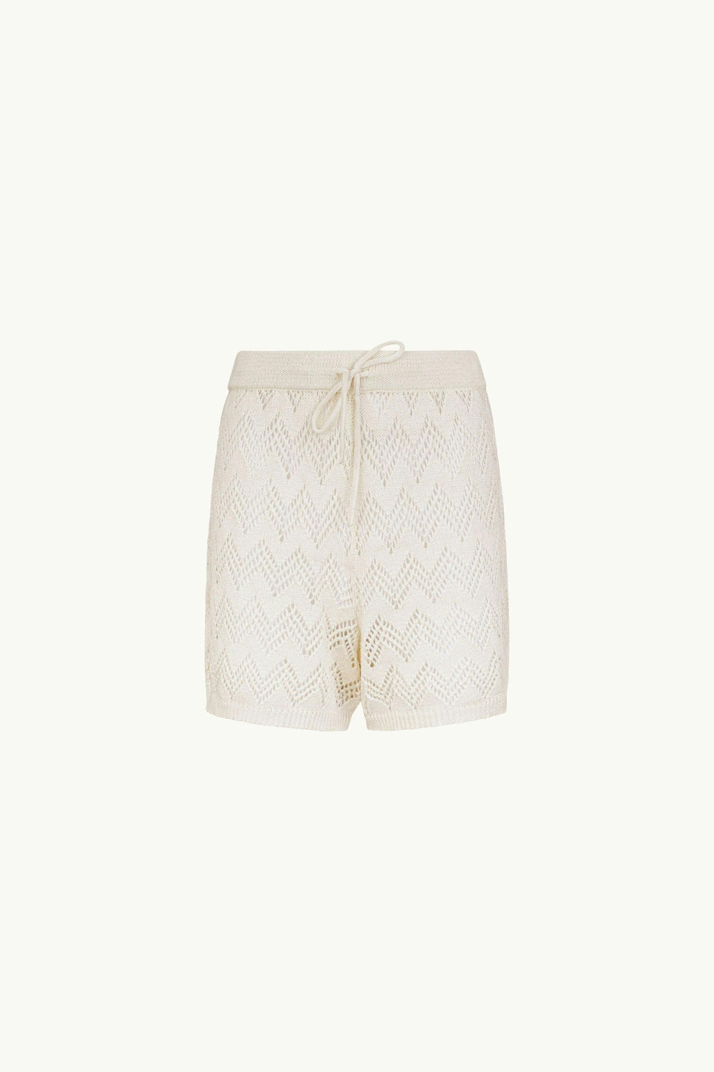 SEASCAPE KNIT SHORTS - CREAM
