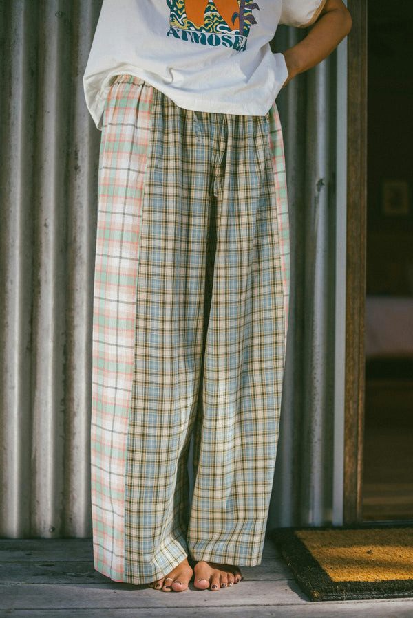 Patchwork Pant in Cottage Plaid image 1