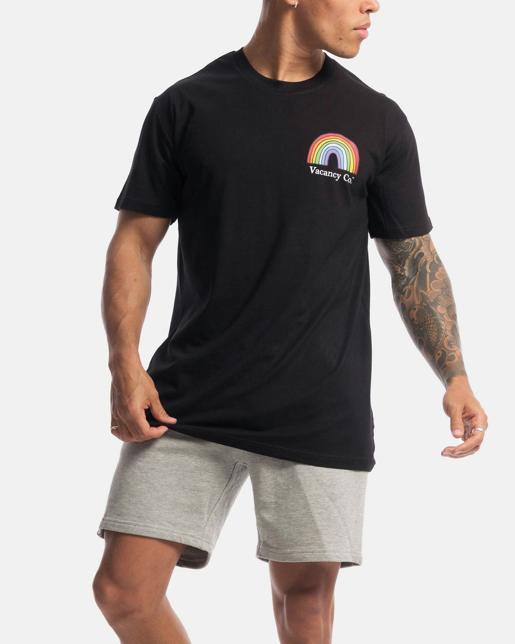 Hand-drawn Rainbow Tee