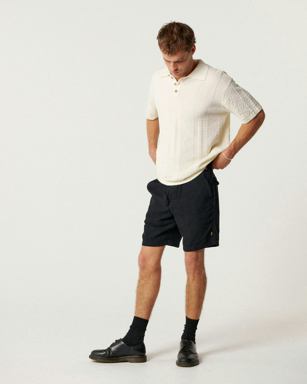 Cruiser Linen Short - Black