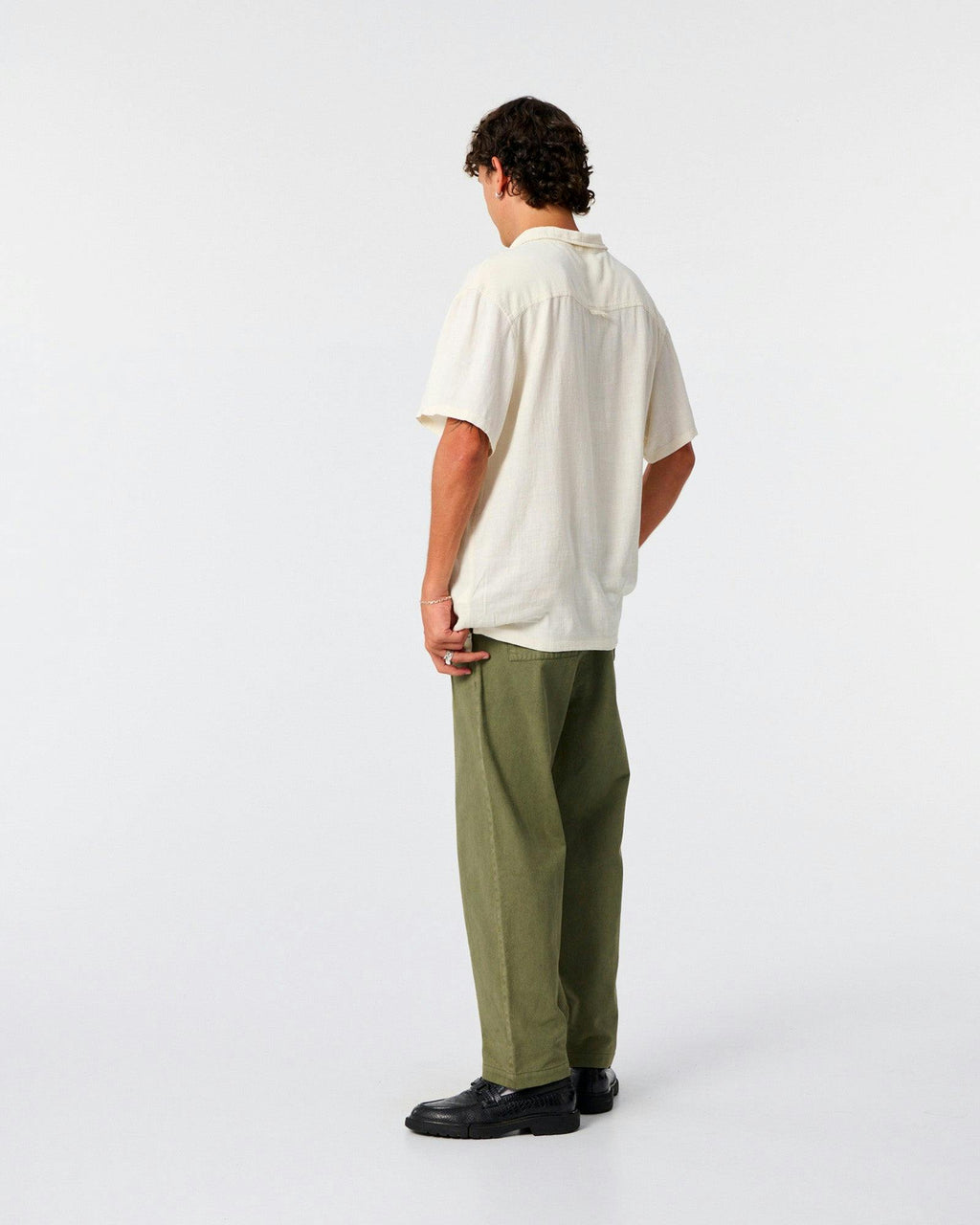 Ernie Resort Shirt - Ecru