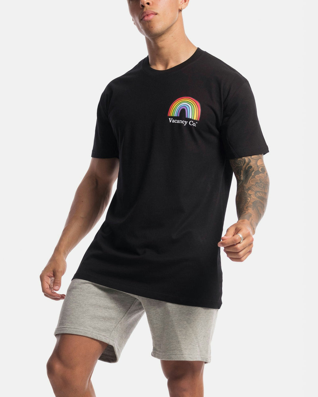 Hand-drawn Rainbow Tee