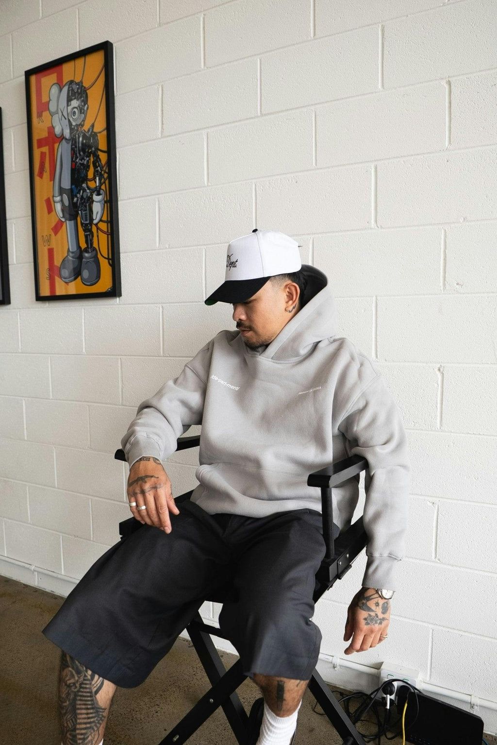 The Dept Hoodie // Nardo GREY