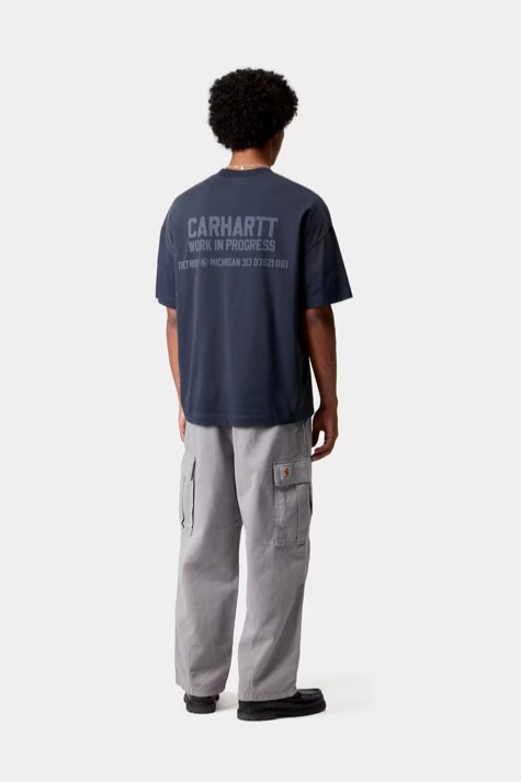 Carhartt WIP Short Sleeve Distance T-Shirt in Jupiter Stone Dyed