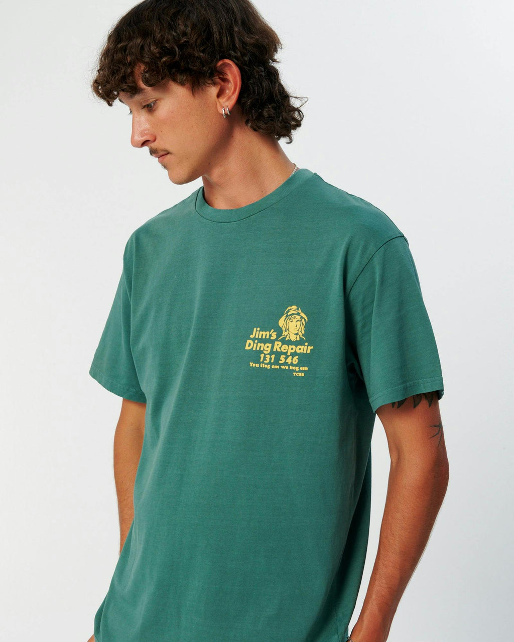 Ding Tee - Dusty Green