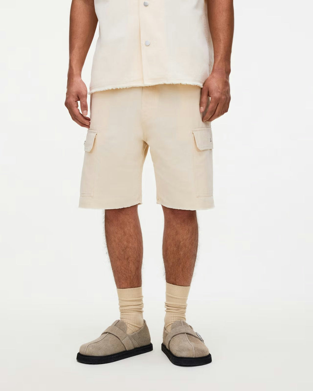 OAS Ecru Mitty Canvas Short