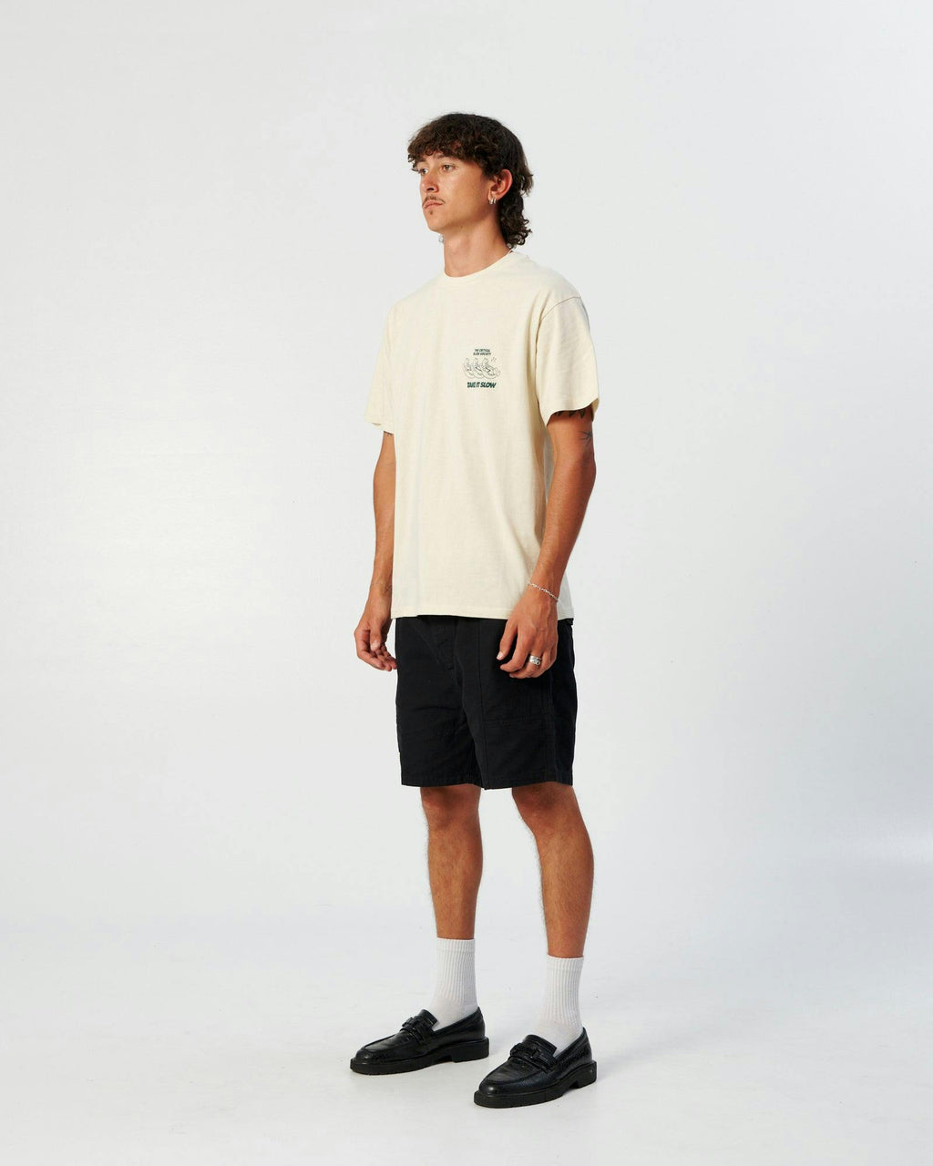 Slow Tee - Ecru