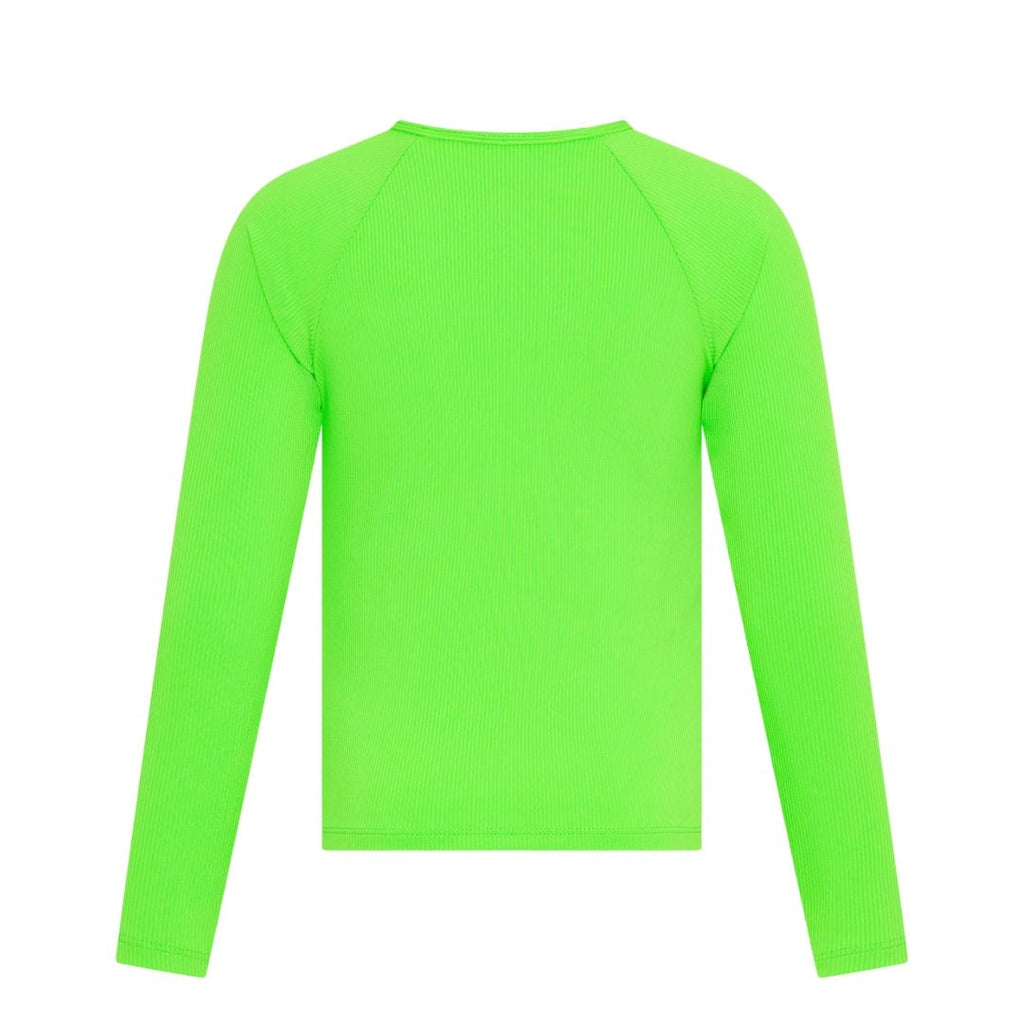 The Finn rashie - Lime (Rib)