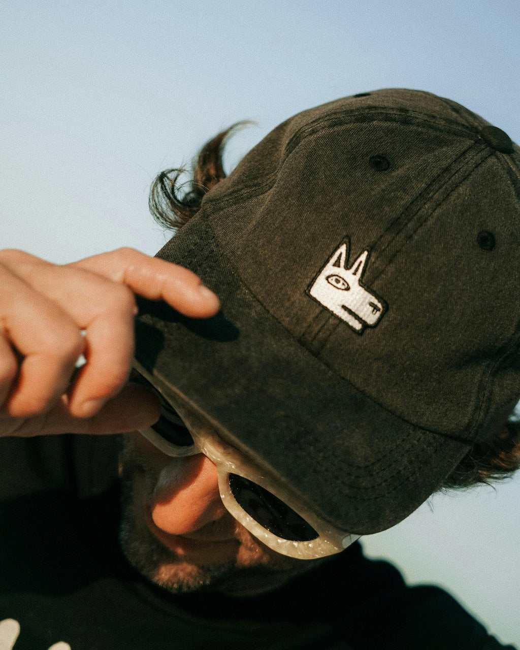 El Dingo Dad Cap - Vintage Wash Black