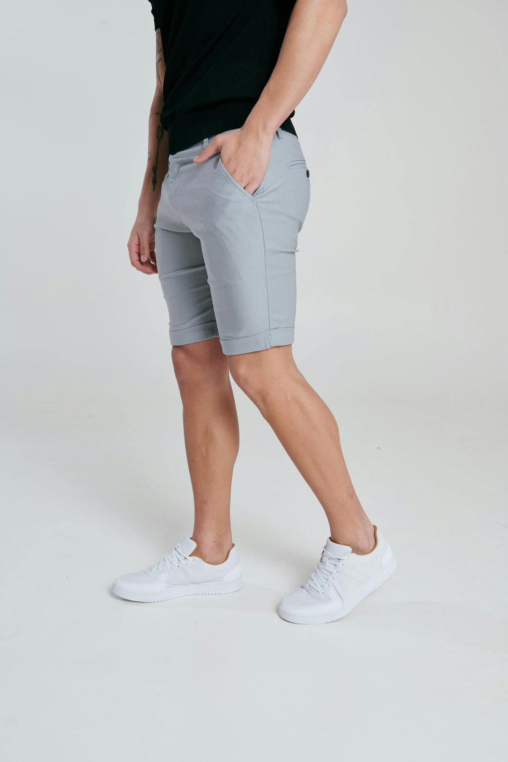 CARDIFF Grey Pant Short