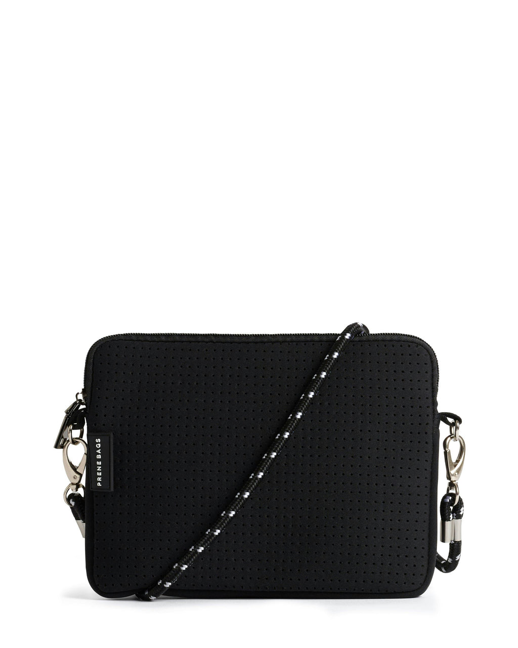 The Pixie Bag (BLACK) Neoprene Crossbody Bag