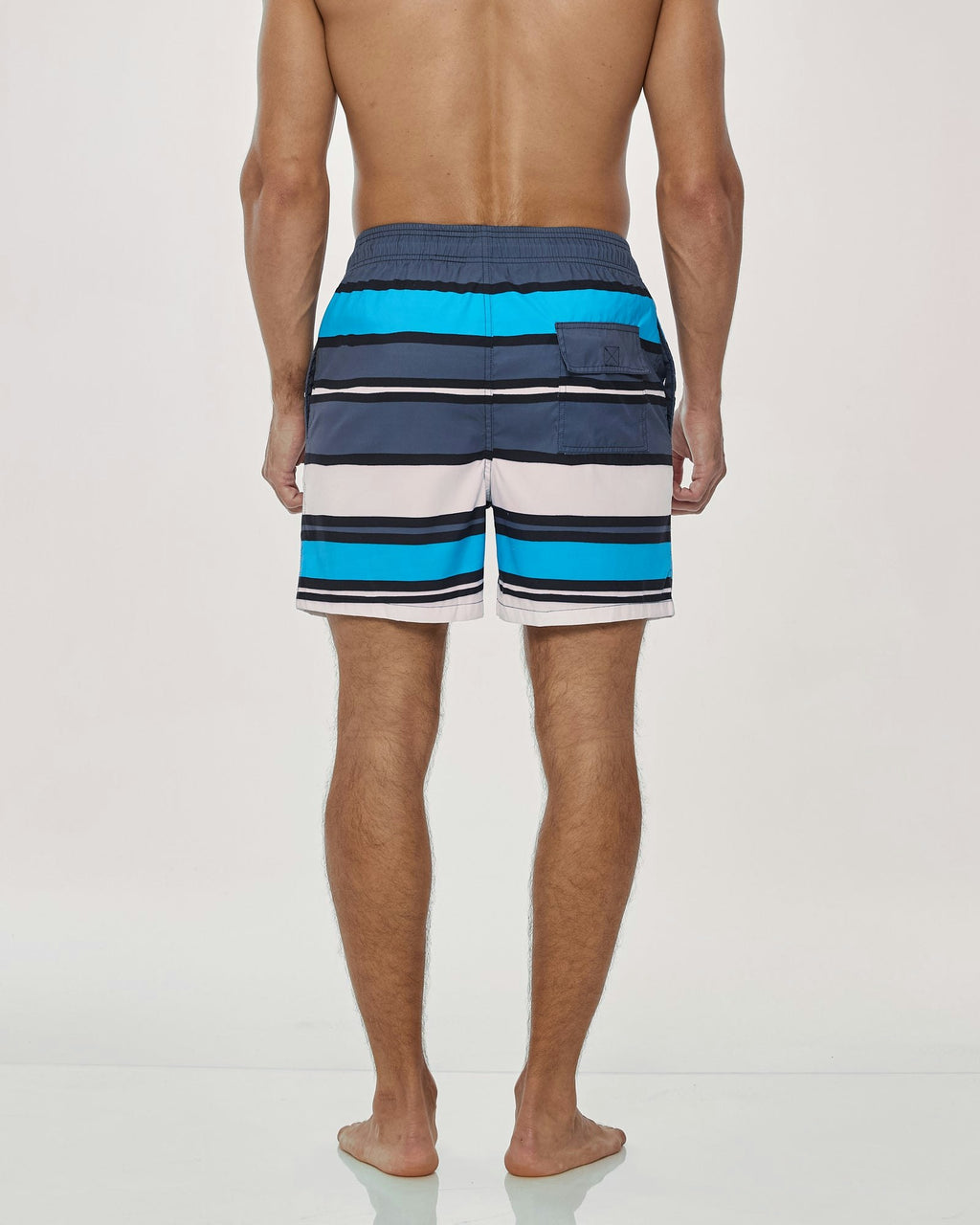 Bold Stripe Swim Short