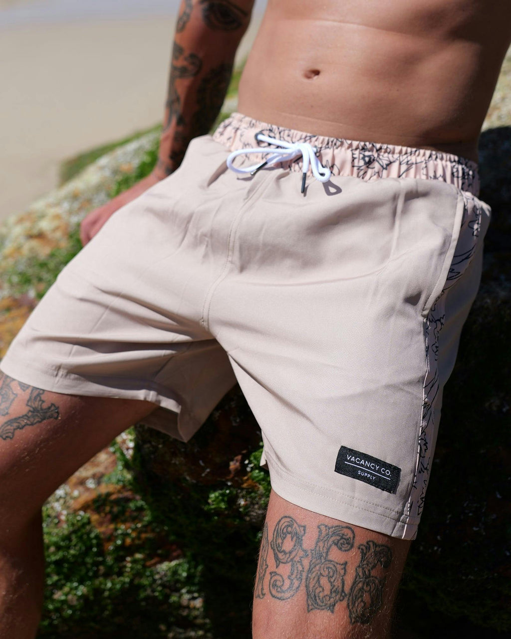 Side Panel Swim Short