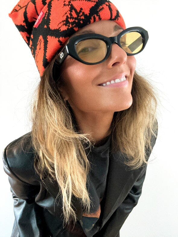 BALLET Gloss Black Bio Acetate | Yellow Bio Lens