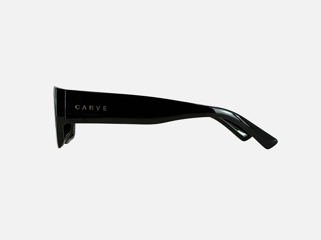 Vinca - Gloss Black Grey Lens