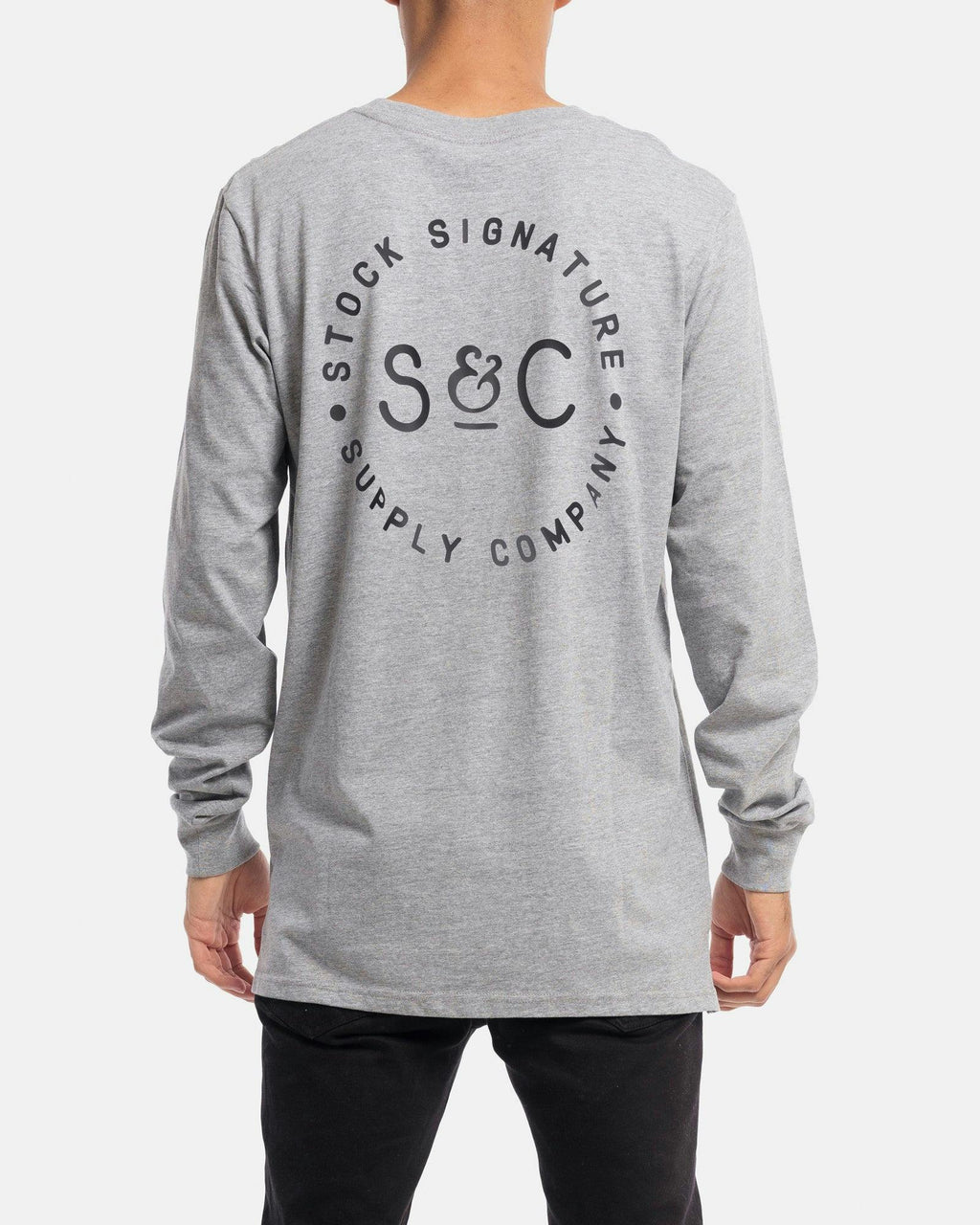 Stamped Signet Long Sleeve Tee