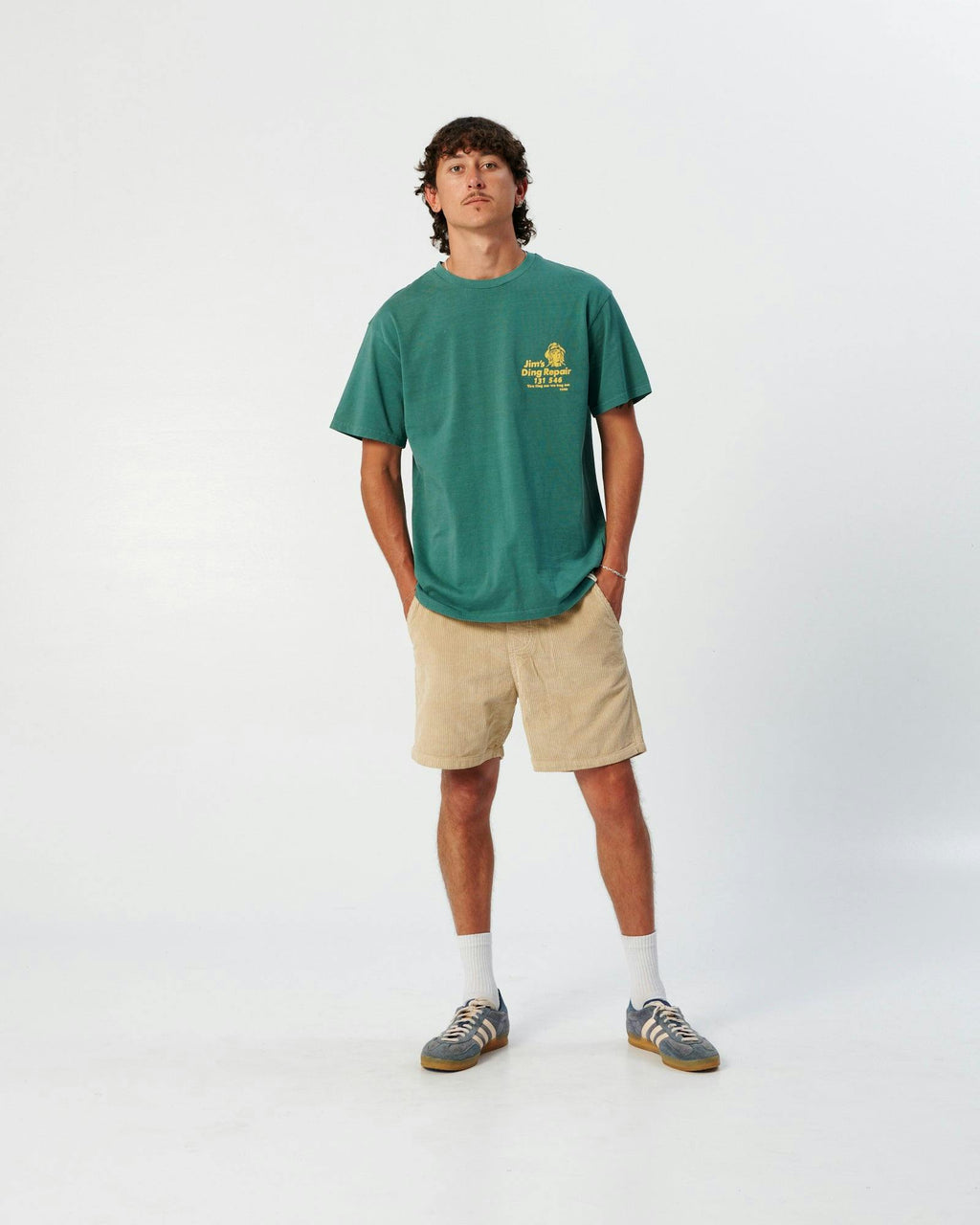 Ding Tee - Dusty Green