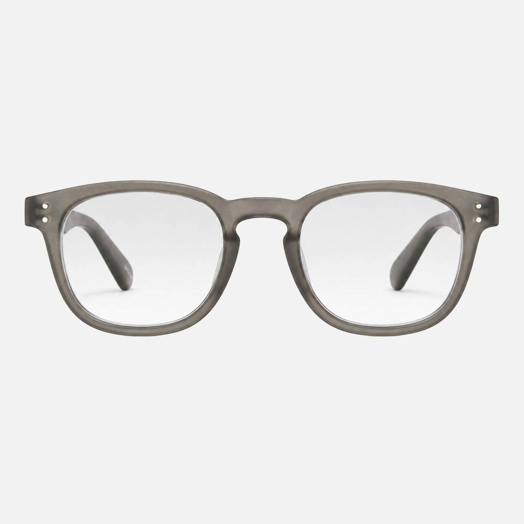 Havana - Blue Light Grey Translucent Frame Glasses