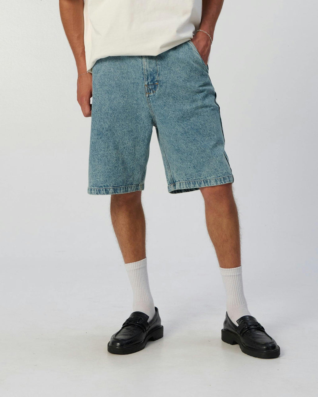 Frank Denim Short - Blue
