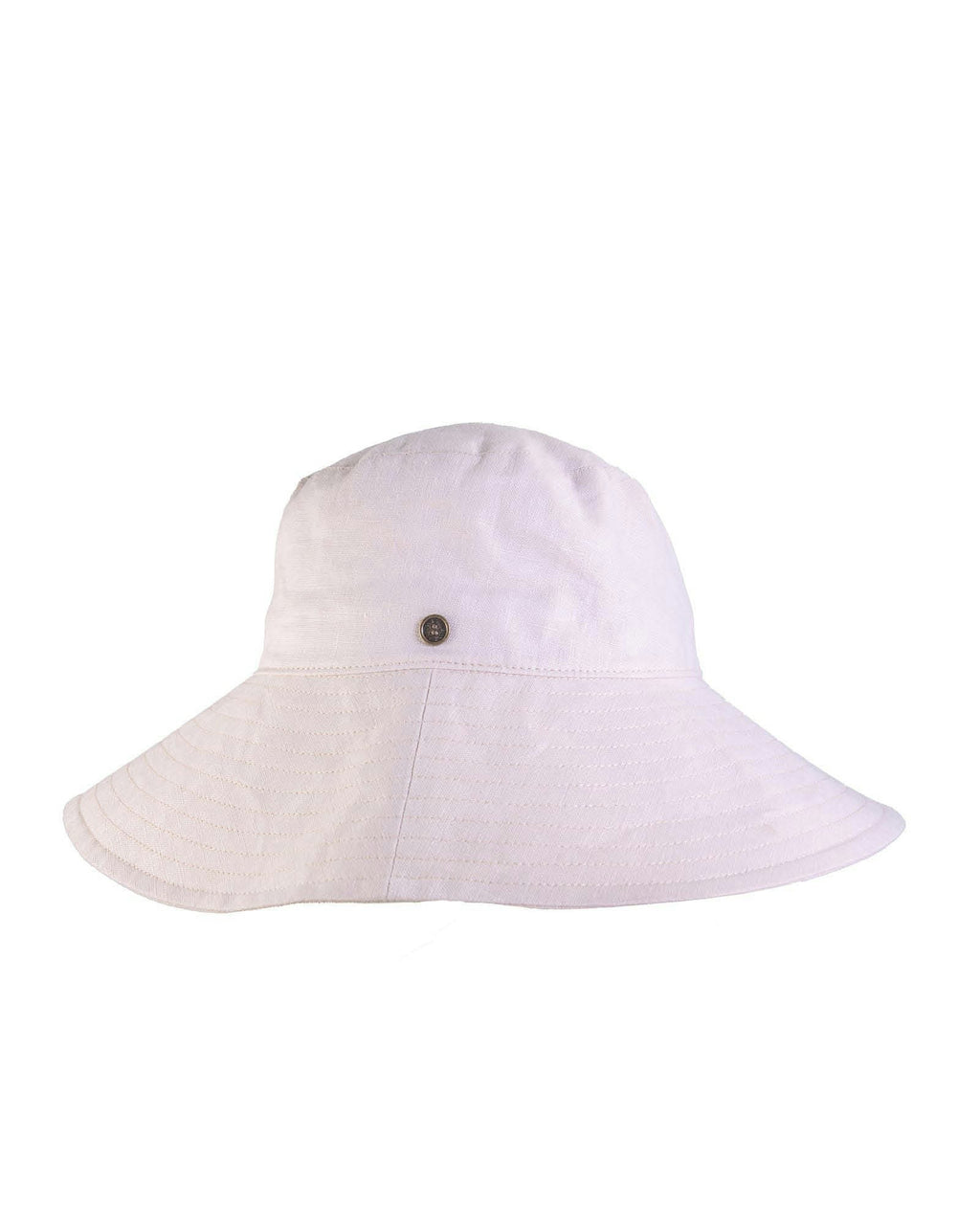 The Sandbar – Natural Linen Bucket Hat