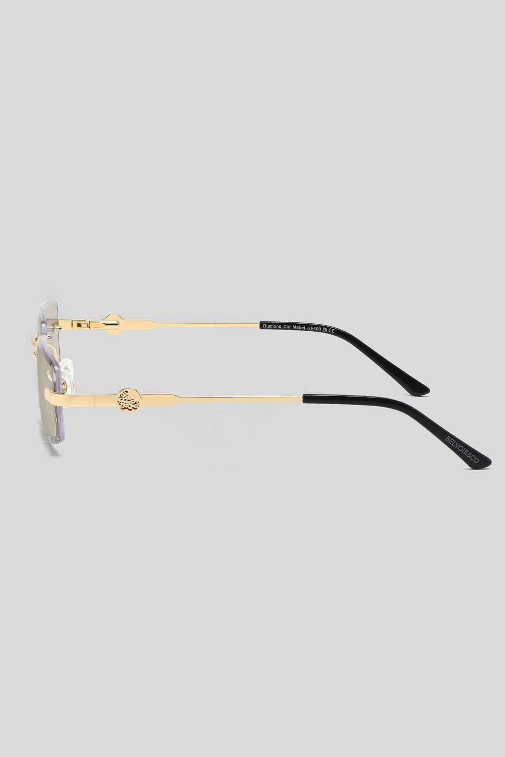 Diamond Cut Mabel Transition Brown | Gold