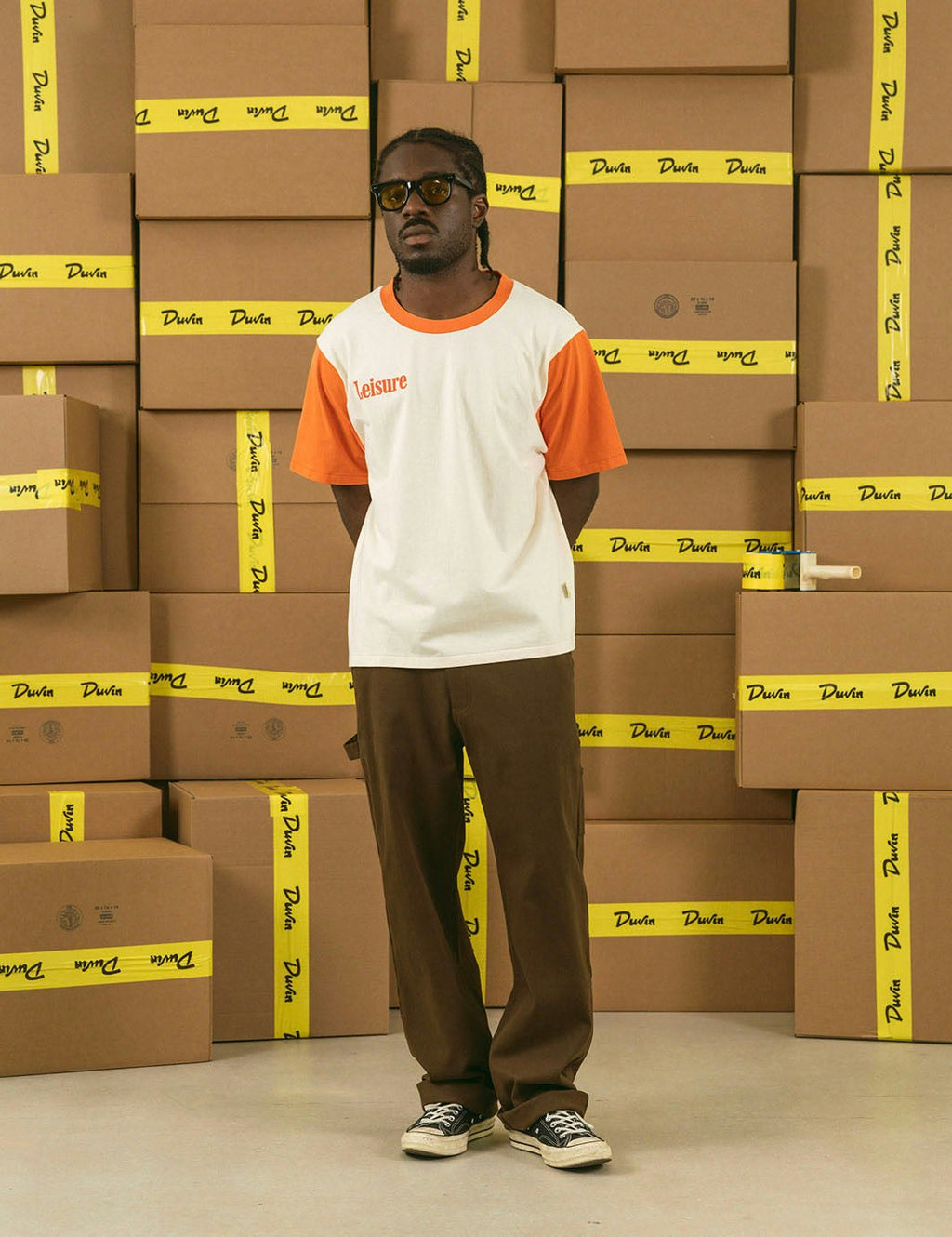 Leisure Sleeves Tee - Red