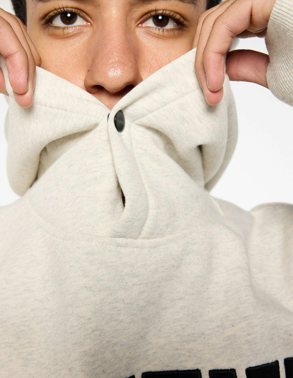 Curved Logo Hoodie