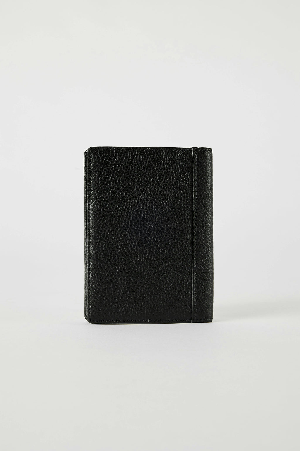 Luxury Leather Passport Wallet | Black