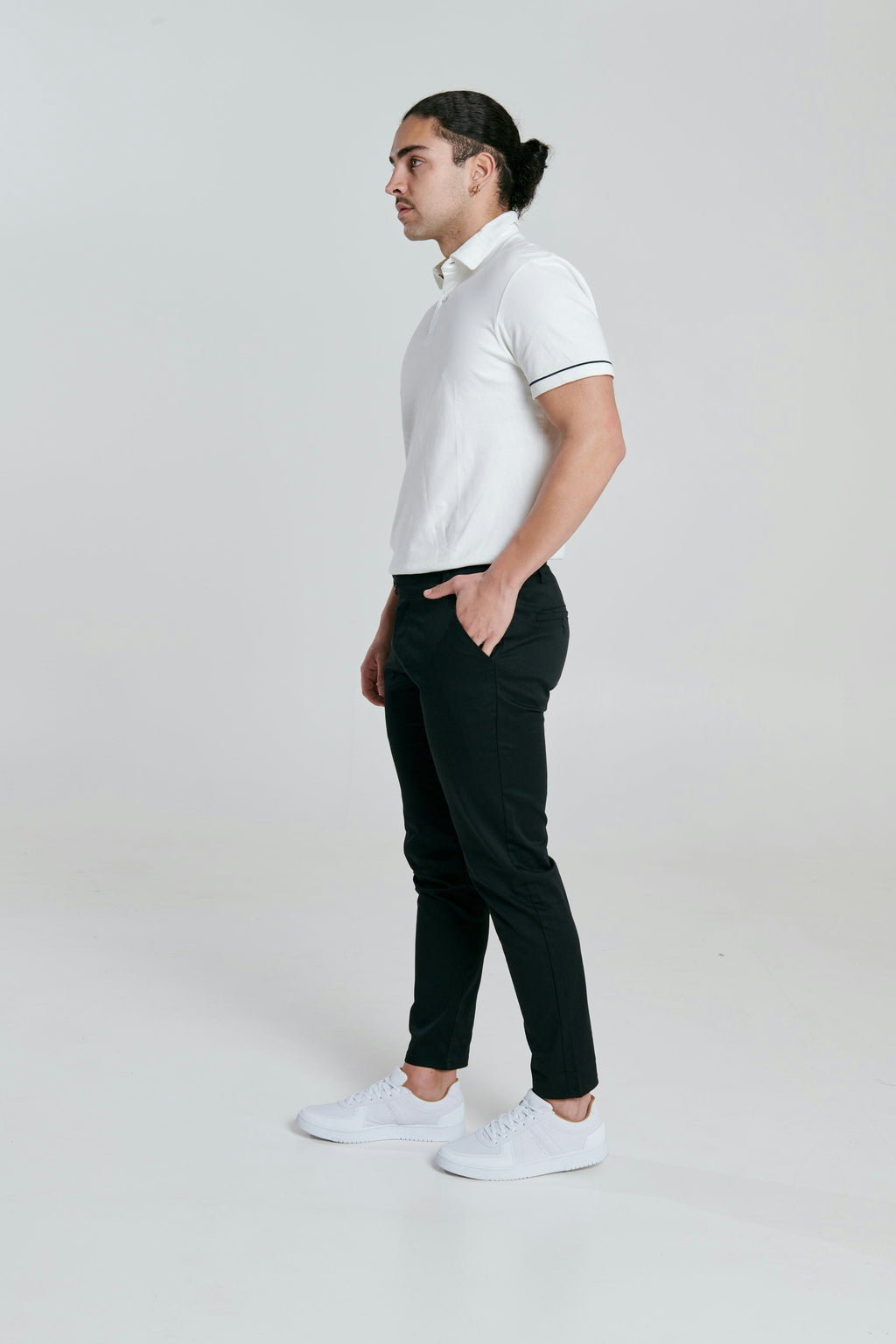 STERLING Black Chino Pant