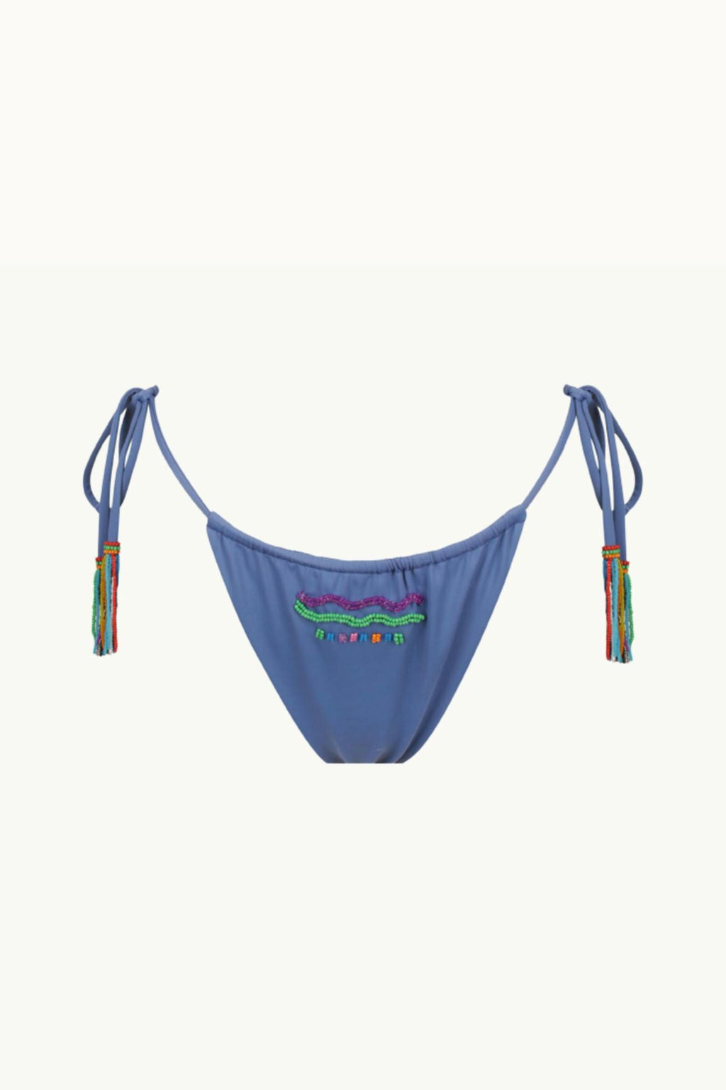 BEADED KINI BRIEF - CORAL REEF