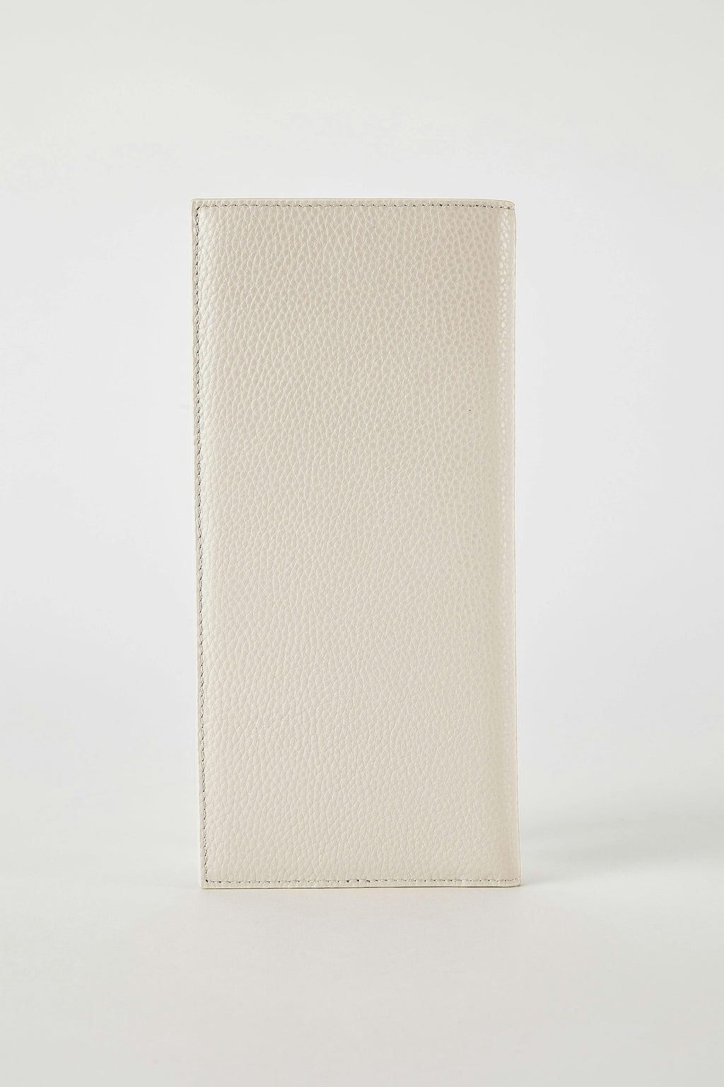 Leather Travel Wallet | White