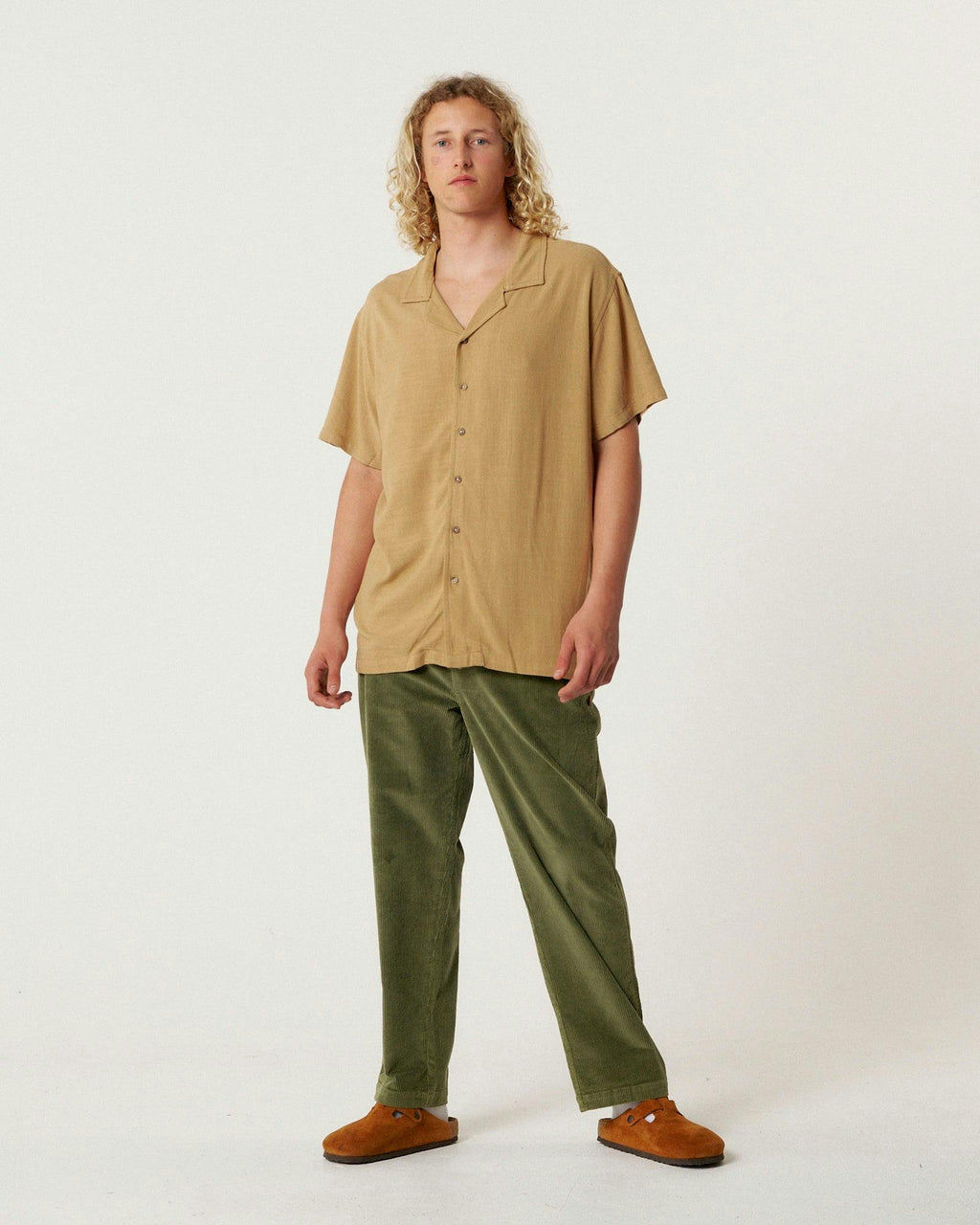 Ernie Resort Shirt - Tan