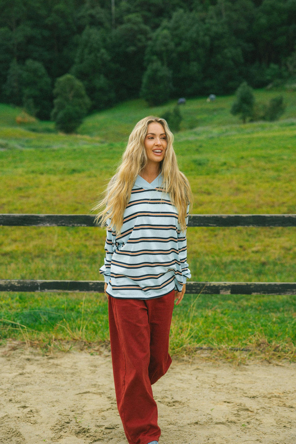 Nautical Long Sleeve Tee - Captains