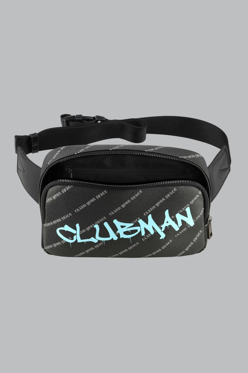 Clubman Handstyle Deluxe Belt Bag - Black