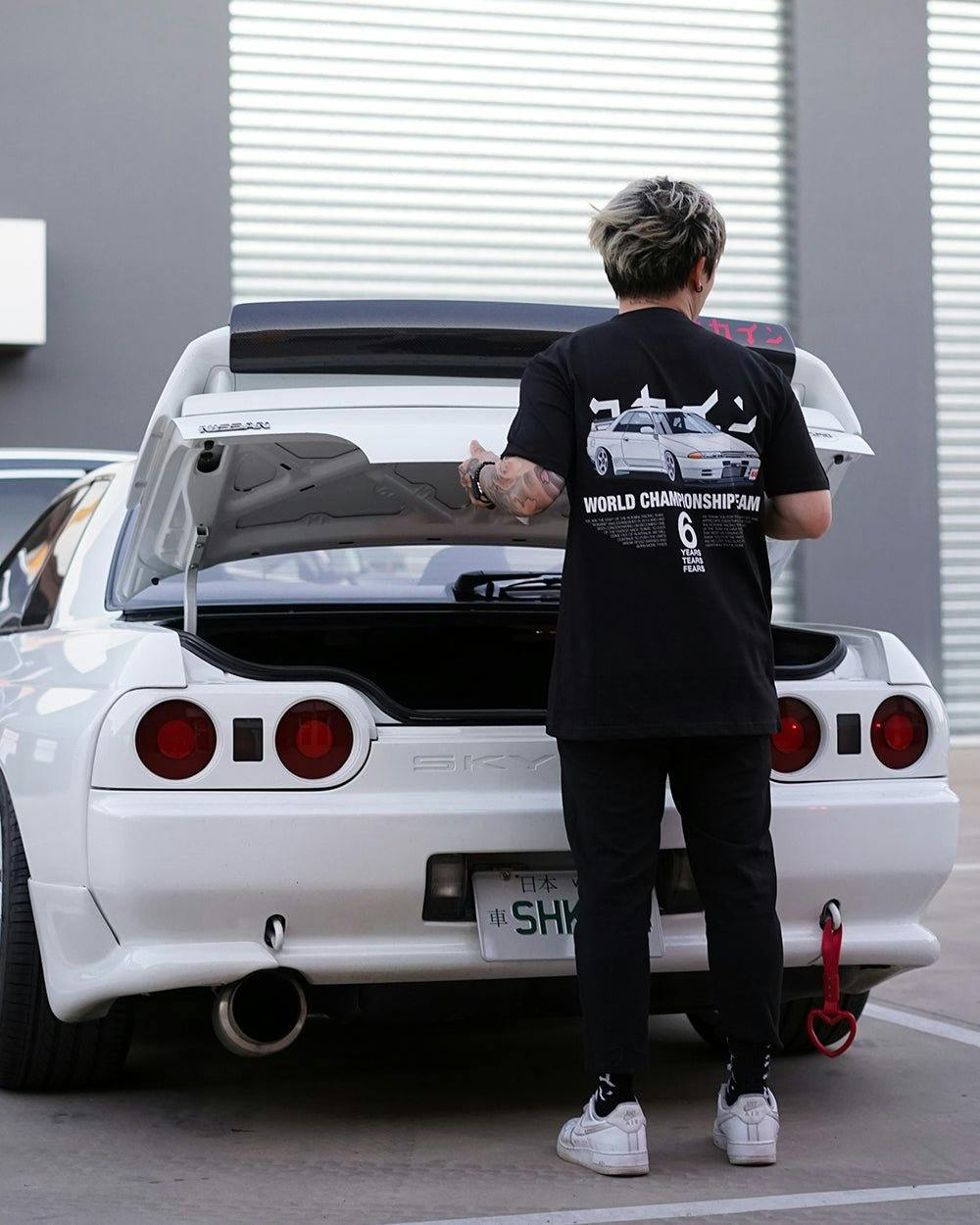 "Skyline" T Shirt // Black