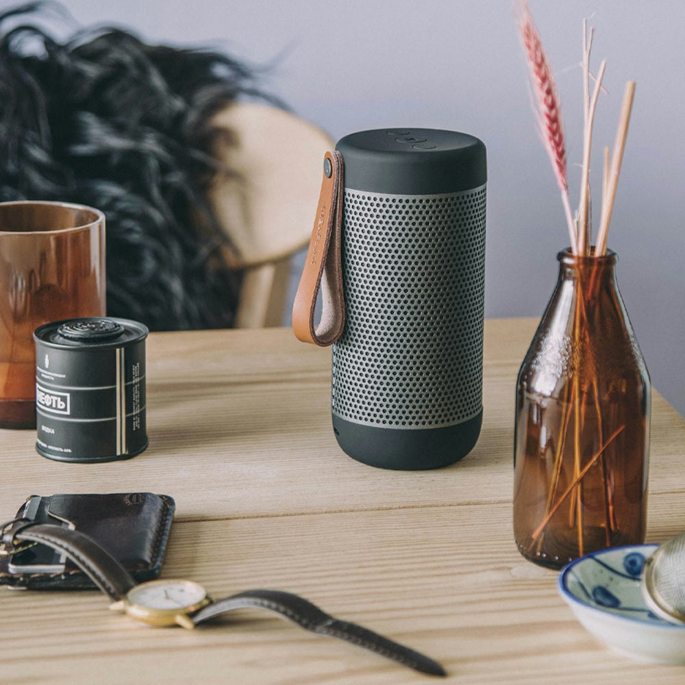 Kreafunk Acoustic Bluetooth Speaker - New Black