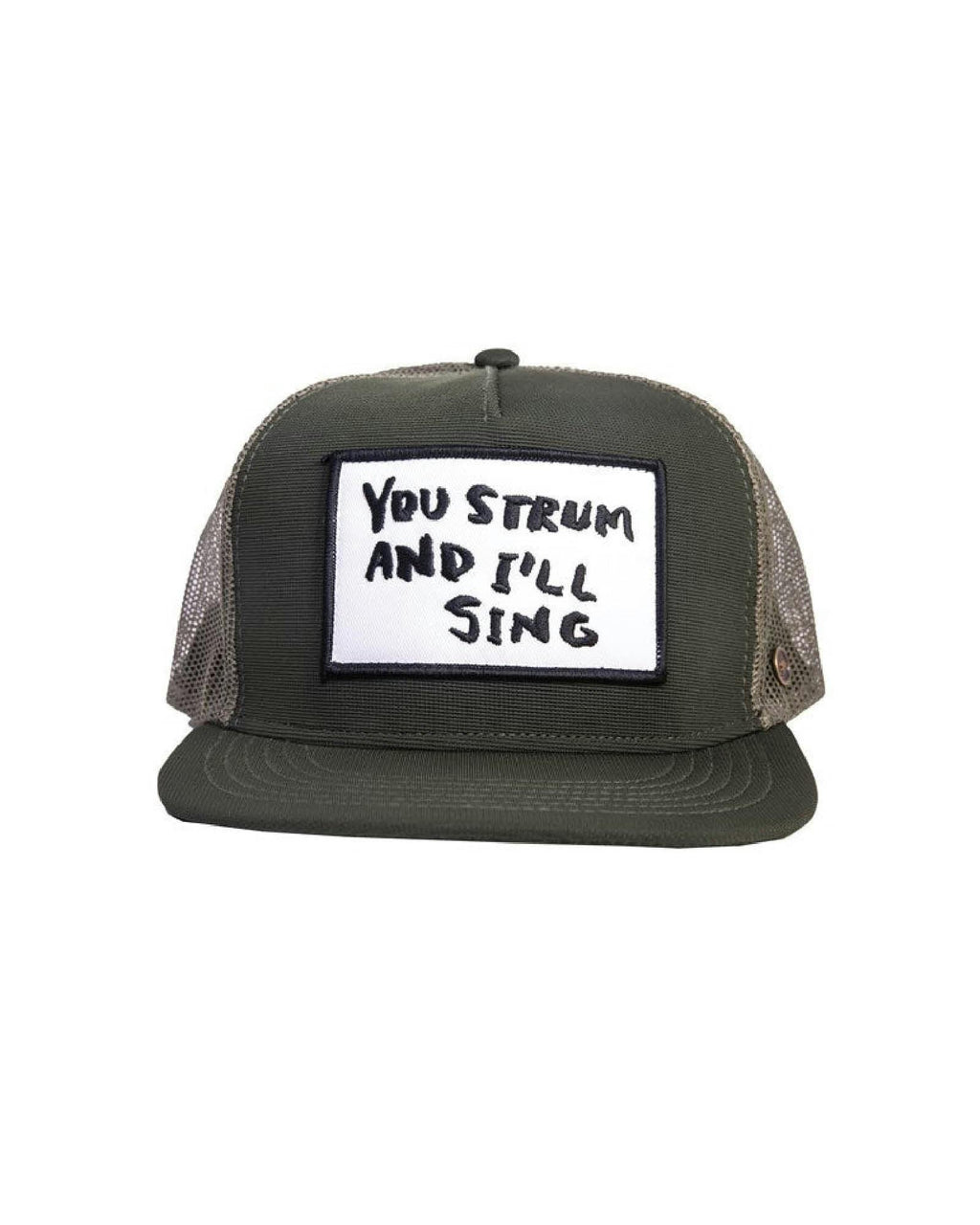 FBS x Marty Baptist – Strum Trucker Cap in Army Green