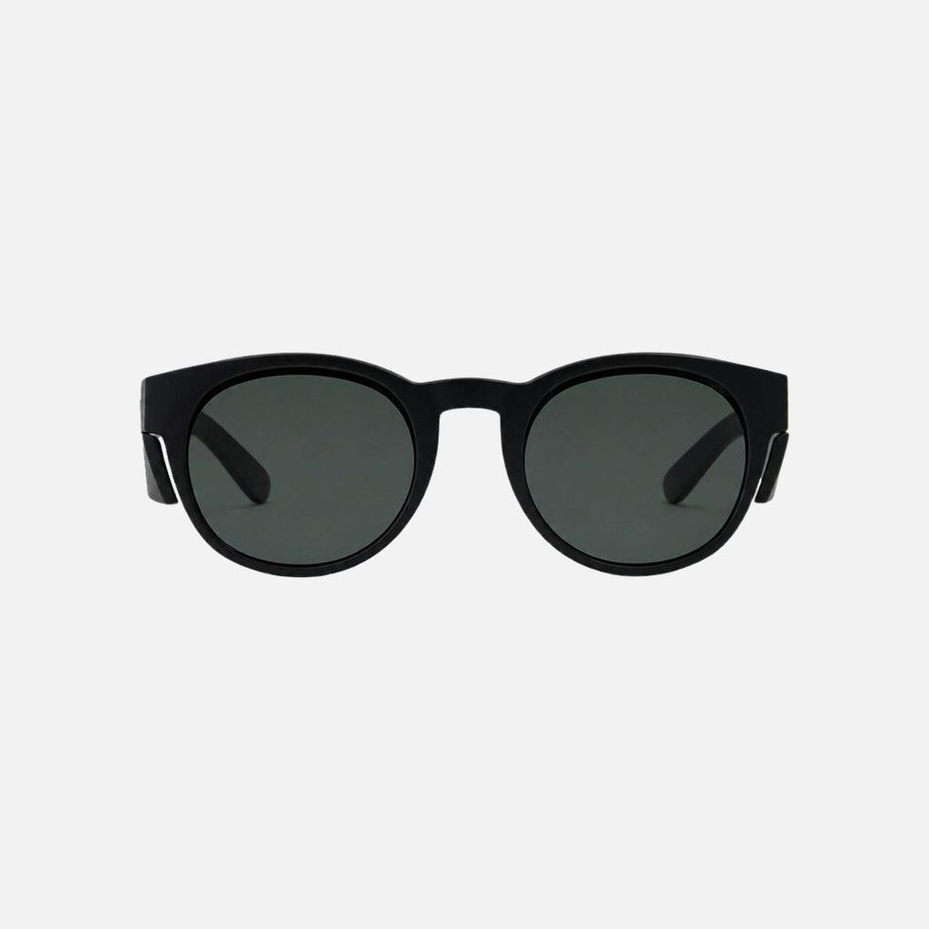 Chippy - Safety Matte Black Frame Grey Polarized Lens