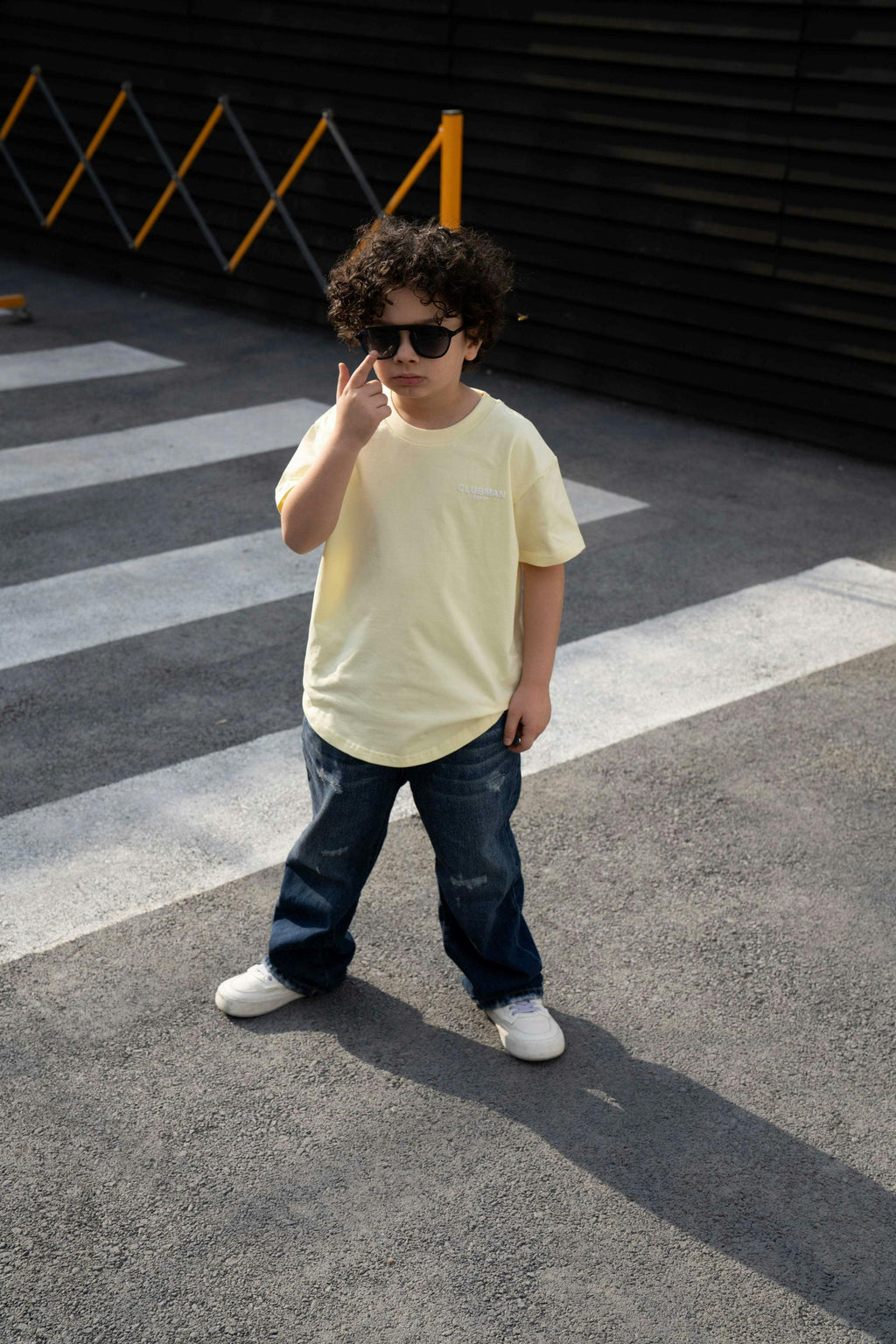Clubman Kids "Trove" Tee - Butter