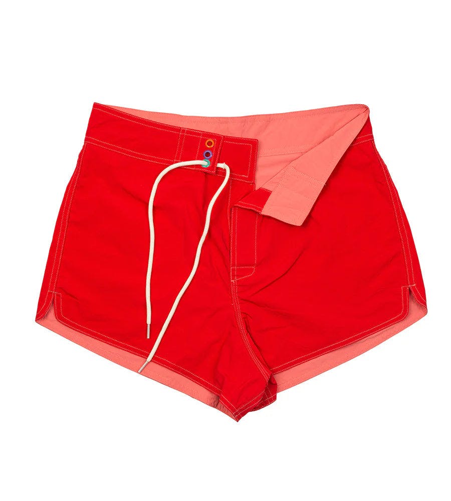 WT Surf Shorts Red