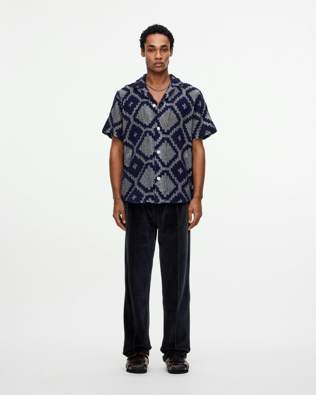 OAS Trastavere Cuba Crochet Shirt