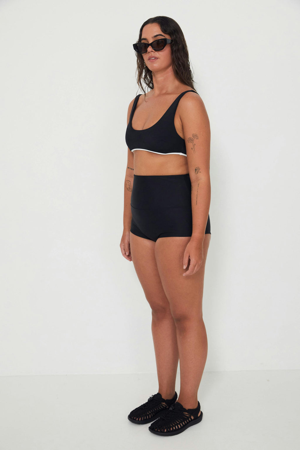 Bralette Bikini Top - Black