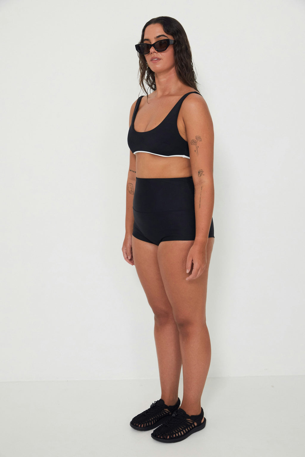 Bralette Bikini Top - Black