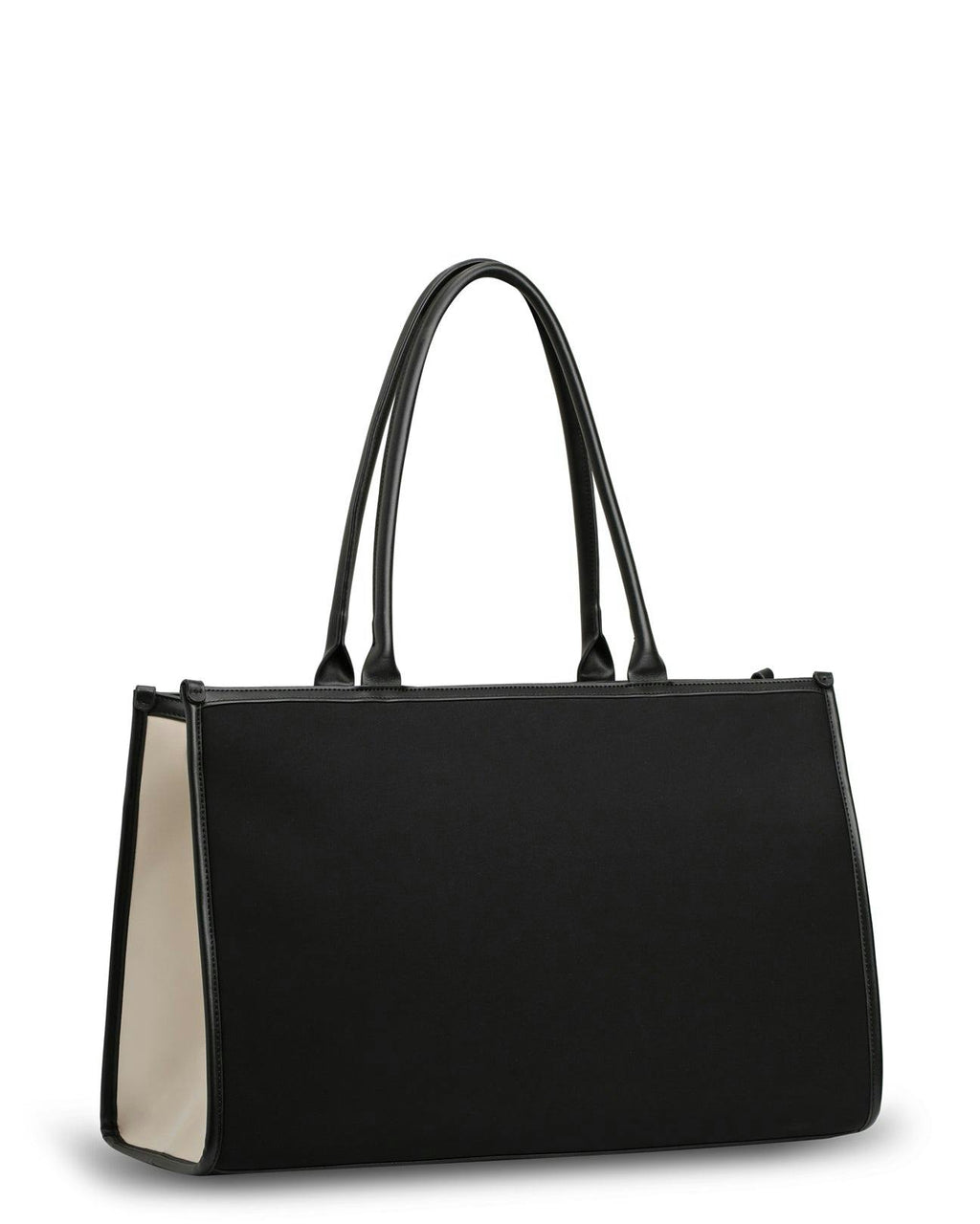 Prene | The Era Bag (BLACK/CREAM CONTRAST) Neoprene Tote Bag
