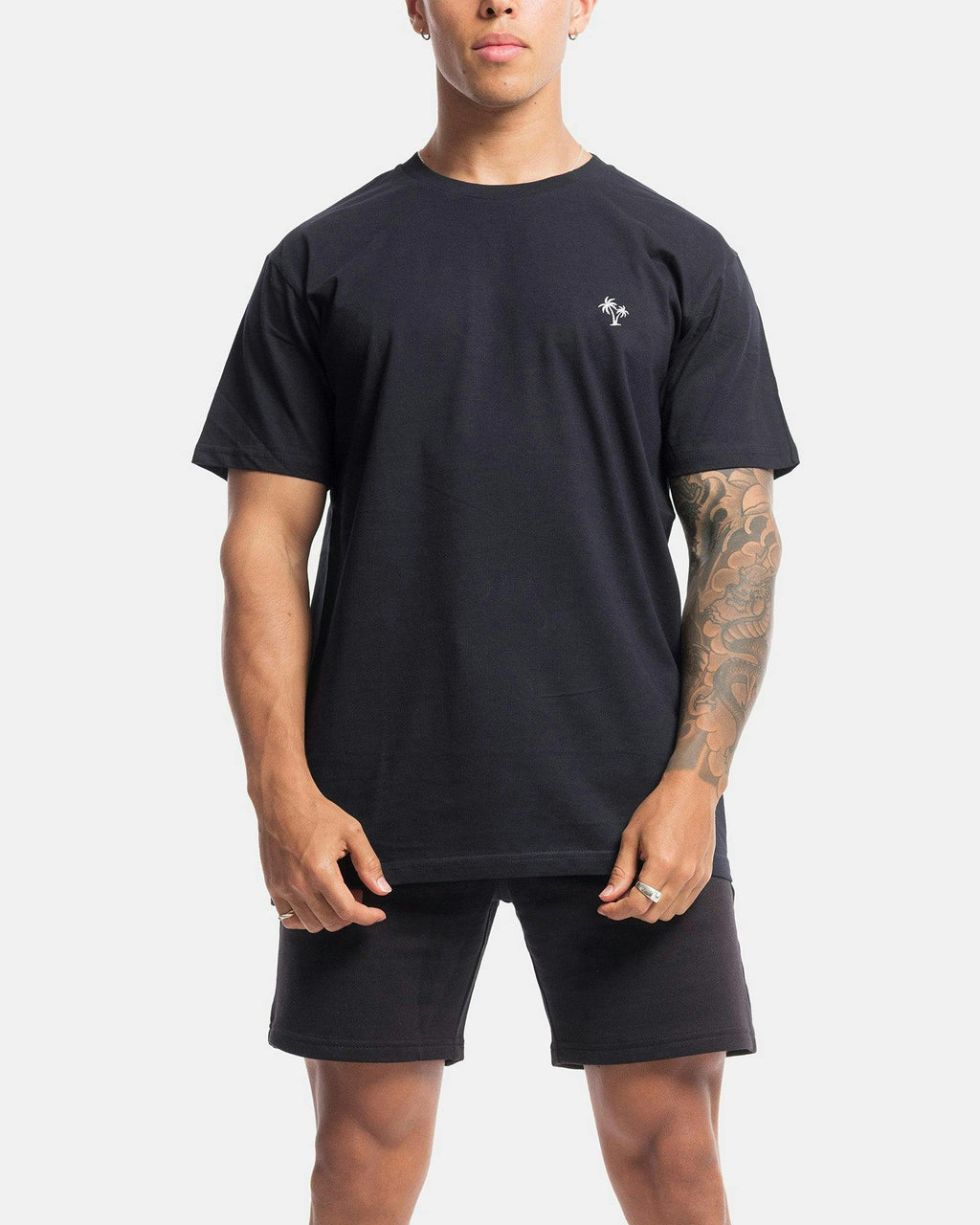 Palm Embroidery Tee