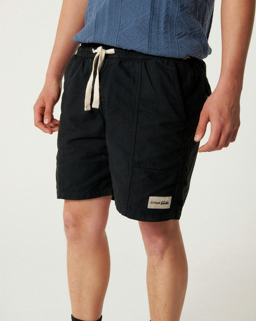All Day Canvas Short - Black