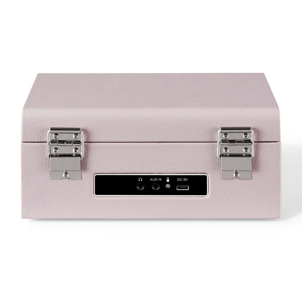 Crosley Voyager Portable Retro CD Player with Stereo Bluetooth Speakers, FM Radio - Amethyst