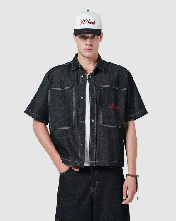 Box Crop Shirt Raw image 2